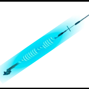 ANTENA PARA CB DOBLE ASPIRAL CON LUZ LED ICE BLUE 12V  PIEZA