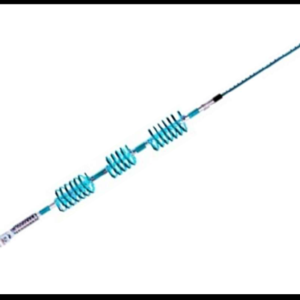 ANTENA DECORATIVA TRIPLE ASPIRAL CON LUZ LED ICE BLUE 12V PIEZA