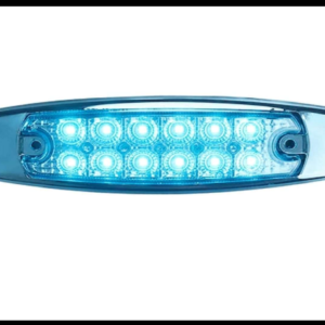 PLAFON 10 LED ICE BLUE 2 FUNCIONES FIJA Y ESTROBO 12-24V PIEZA