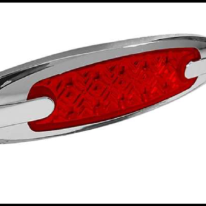 PLAFON 10 LED ROJO 2 FUNCIONES FIJA Y ESTROBO 12-24V PIEZA