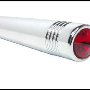 EXTENSION PARA SWITCH PLASTICO CROMADO DIAMANTE ROJO PIEZA
