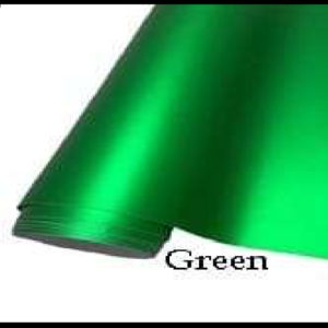 VINIL DECORATIVO VERDE MATE SATINADO ROLLO 1.52 X 18 METROS